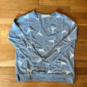 Vintage Havana longhorn sweatshirt